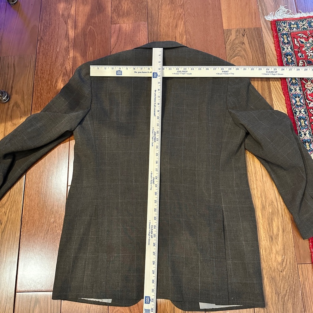 Kiton Brown Gray Sport Coat Premium Wool Mohair Size 54 Drop 7L - Picture 16 of 16